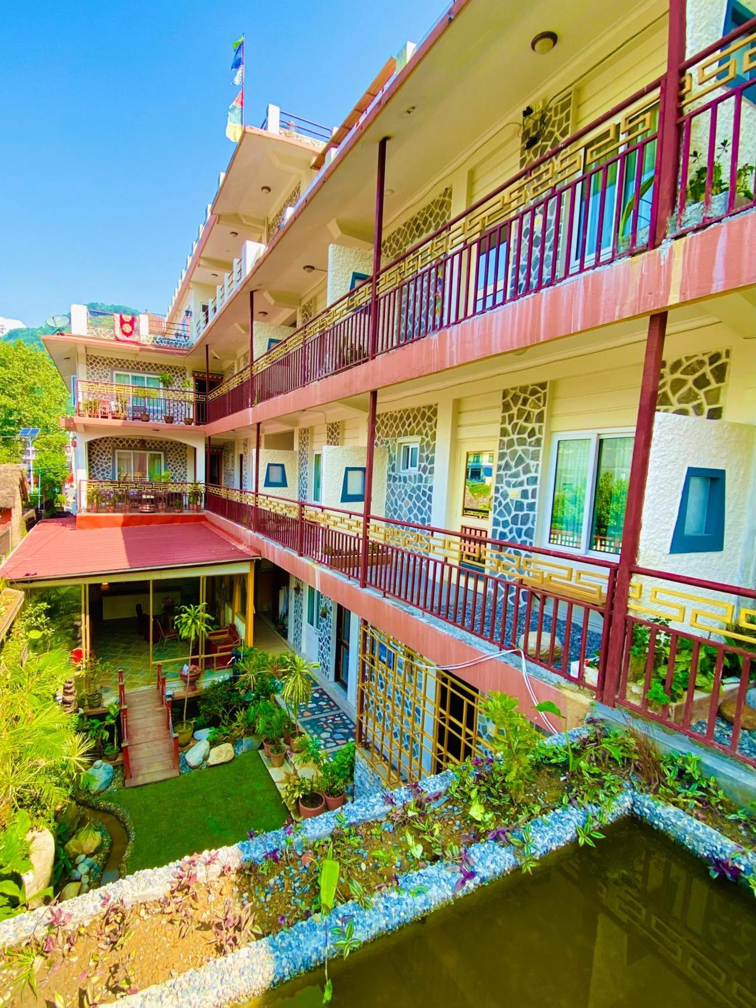 Three Jewels Boutique Hotel Pokhara Kültér fotó